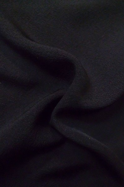 画像9: P0818N 女性用 紋付   シルク（正絹） 黒,  【中古】【USED】【リサイクル】 ★★★★☆【P0818N】 (9)