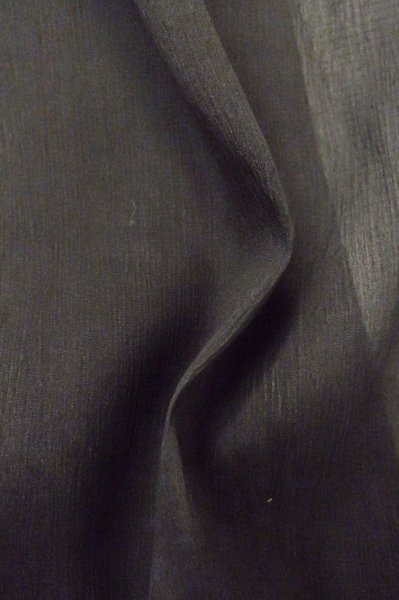 画像9: P0818R 女性用 紋付   シルク（正絹） 黒,  【中古】【USED】【リサイクル】 ★☆☆☆☆【P0818R】 (9)