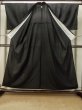 画像2: P0818S 女性用 紋付   シルク（正絹） 黒,  【中古】【USED】【リサイクル】 ★☆☆☆☆【P0818S】 (2)