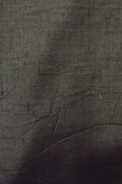 画像8: P0818S 女性用 紋付   シルク（正絹） 黒,  【中古】【USED】【リサイクル】 ★☆☆☆☆【P0818S】 (8)