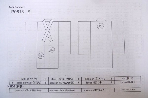 画像13: P0818S 女性用 紋付   シルク（正絹） 黒,  【中古】【USED】【リサイクル】 ★☆☆☆☆【P0818S】 (13)