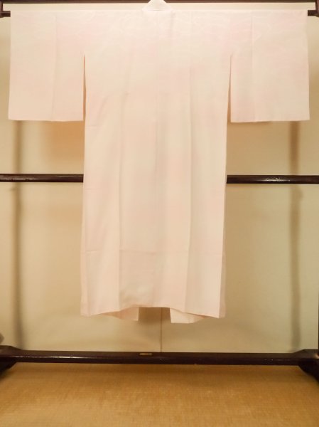 画像2: P0901C 女性用 襦袢   シルク（正絹） 薄い桃色,  ぼかし 【中古】【USED】【リサイクル】 ★★★☆☆【P0901C】 (2)