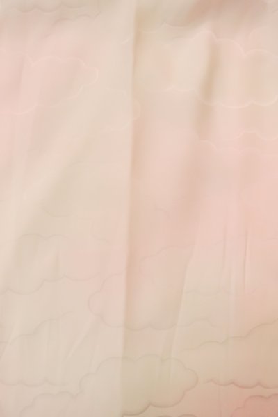 画像3: P0901C 女性用 襦袢   シルク（正絹） 薄い桃色,  ぼかし 【中古】【USED】【リサイクル】 ★★★☆☆【P0901C】 (3)