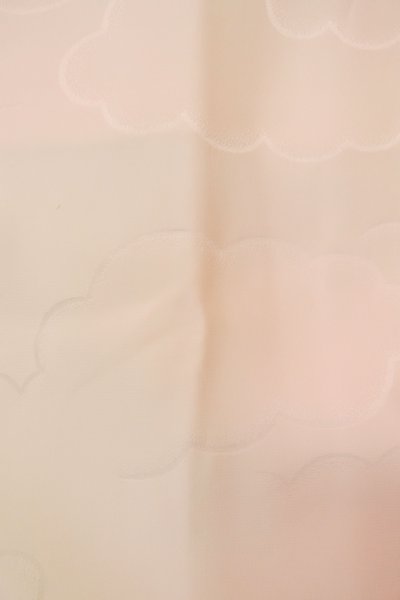 画像7: P0901C 女性用 襦袢   シルク（正絹） 薄い桃色,  ぼかし 【中古】【USED】【リサイクル】 ★★★☆☆【P0901C】 (7)