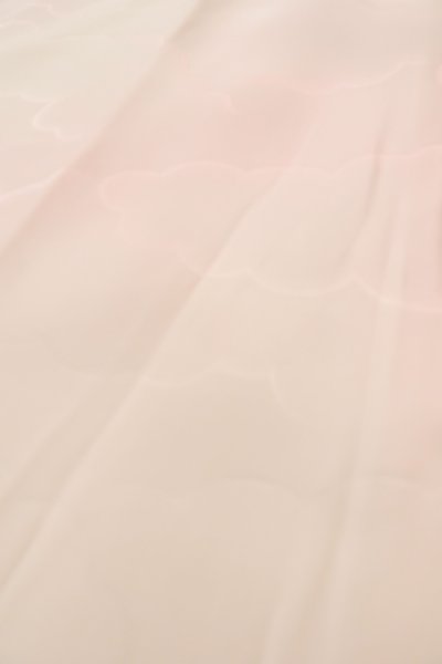 画像8: P0901C 女性用 襦袢   シルク（正絹） 薄い桃色,  ぼかし 【中古】【USED】【リサイクル】 ★★★☆☆【P0901C】 (8)
