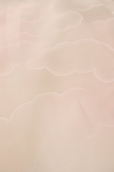 画像10: P0901C 女性用 襦袢   シルク（正絹） 薄い桃色,  ぼかし 【中古】【USED】【リサイクル】 ★★★☆☆【P0901C】 (10)