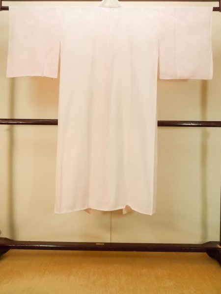 画像2: P0901E 女性用 襦袢   化繊 淡い桃色,  【中古】【USED】【リサイクル】 ★★★☆☆【P0901E】 (2)