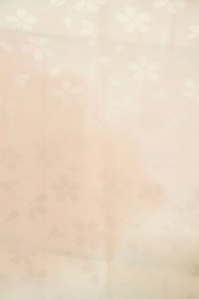 画像5: P0901G 女性用 襦袢   シルク（正絹） 淡い桃色,  ぼかし 【中古】【USED】【リサイクル】 ★★★★☆【P0901G】 (5)