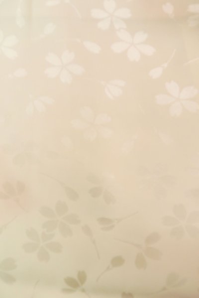 画像6: P0901G 女性用 襦袢   シルク（正絹） 淡い桃色,  ぼかし 【中古】【USED】【リサイクル】 ★★★★☆【P0901G】 (6)