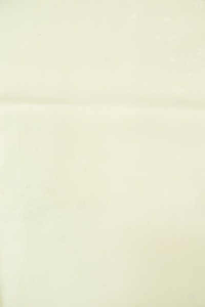 画像3: P0901I 女性用 襦袢   シルク（正絹） 薄い青緑色,  桜 【中古】【USED】【リサイクル】 ★★★☆☆【P0901I】 (3)
