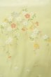 画像5: P0901I 女性用 襦袢   シルク（正絹） 薄い青緑色,  桜 【中古】【USED】【リサイクル】 ★★★☆☆【P0901I】 (5)