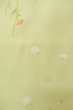 画像6: P0901I 女性用 襦袢   シルク（正絹） 薄い青緑色,  桜 【中古】【USED】【リサイクル】 ★★★☆☆【P0901I】 (6)