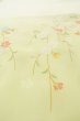 画像8: P0901I 女性用 襦袢   シルク（正絹） 薄い青緑色,  桜 【中古】【USED】【リサイクル】 ★★★☆☆【P0901I】 (8)