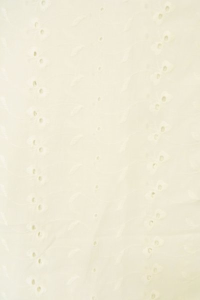 画像4: P0901J 女性用 襦袢   綿 白,  抽象的模様 【中古】【USED】【リサイクル】 ★★★☆☆【P0901J】 (4)