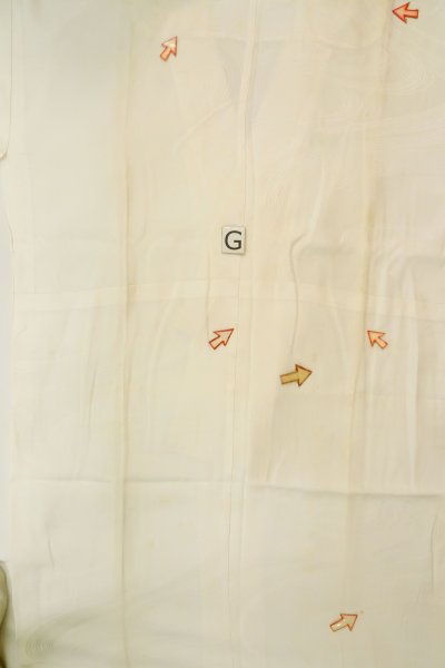 画像20: P0901L 女性用 襦袢   シルク（正絹） 白,  【中古】【USED】【リサイクル】 ★★☆☆☆【P0901L】 (20)