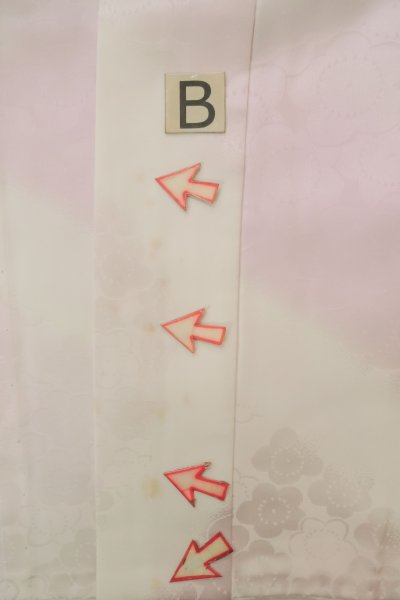 画像15: P0901S 女性用 襦袢   シルク（正絹） 淡い薄い紫色,  【中古】【USED】【リサイクル】 ★★☆☆☆【P0901S】 (15)