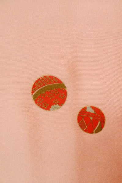 画像5: P0901T 女性用 襦袢   シルク（正絹） 淡い桃色,  【中古】【USED】【リサイクル】 ★★★★☆【P0901T】 (5)