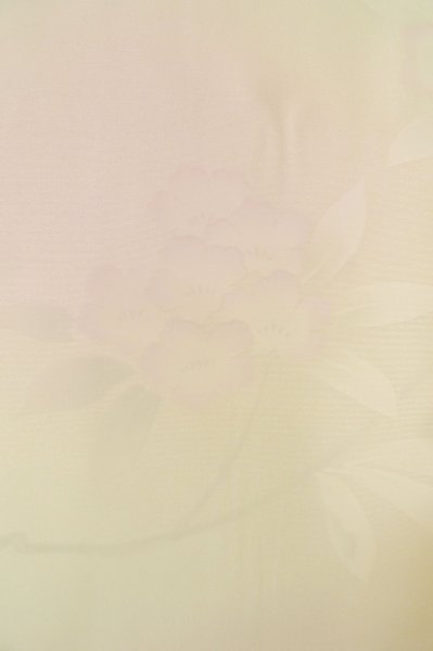 画像6: P0901U 女性用 襦袢   シルク（正絹） 淡い藤色,  桜 【中古】【USED】【リサイクル】 ★★★☆☆【P0901U】 (6)