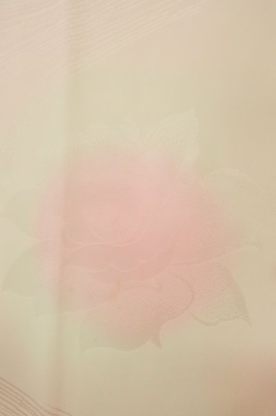 画像5: P0901W 女性用 襦袢   シルク（正絹） 淡い桃色,  【中古】【USED】【リサイクル】 ★★★☆☆【P0901W】 (5)