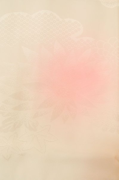 画像5: P0901Y 女性用 襦袢   化繊 薄い桃色,  ぼかし 【中古】【USED】【リサイクル】 ★★★☆☆【P0901Y】 (5)