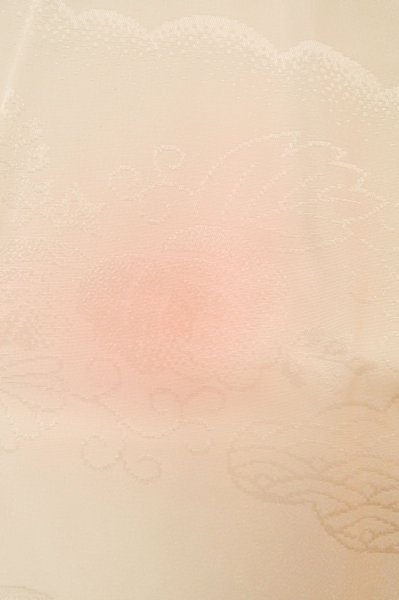 画像6: P0901Y 女性用 襦袢   化繊 薄い桃色,  ぼかし 【中古】【USED】【リサイクル】 ★★★☆☆【P0901Y】 (6)