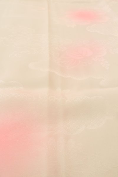 画像9: P0901Y 女性用 襦袢   化繊 薄い桃色,  ぼかし 【中古】【USED】【リサイクル】 ★★★☆☆【P0901Y】 (9)