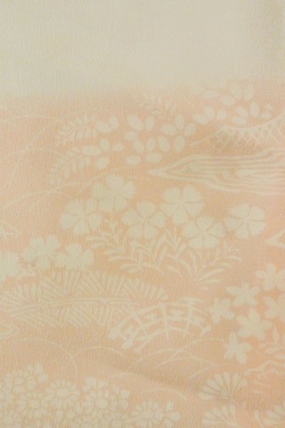 画像6: P0902D 女性用 襦袢   化繊 薄い桃色,  萩 【中古】【USED】【リサイクル】 ★★★☆☆【P0902D】 (6)