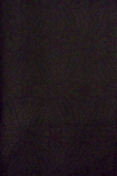 画像6: P0916O 女性用 単衣   ウール 深い茶色,  抽象的模様 【中古】【USED】【リサイクル】 ★★★★☆【P0916O】 (6)